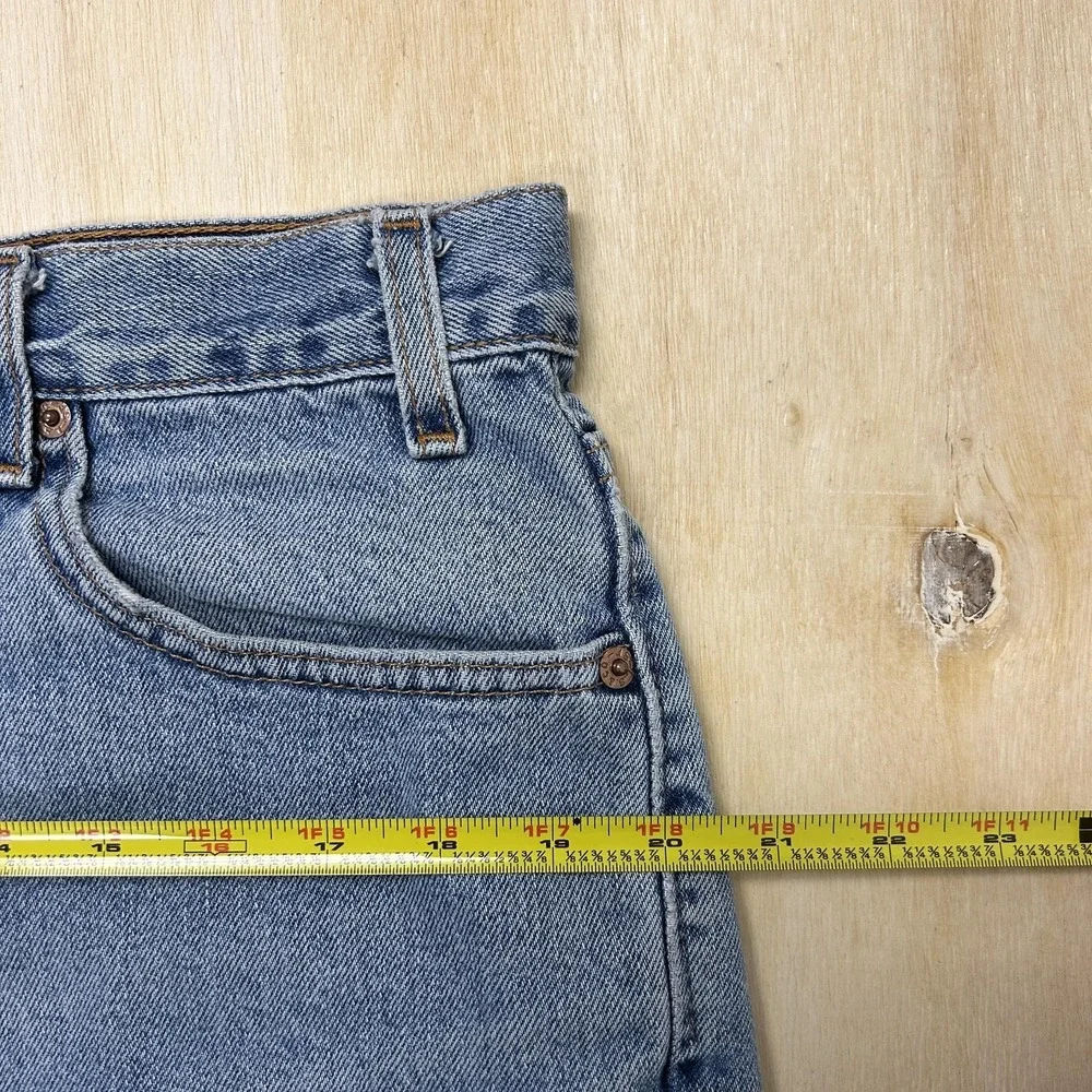 Vintage Levis 505 Denim Shorts Mens 36 Blue 10 Inseam Jorts Baggy Made In USA